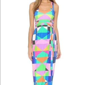 Mara Hoffman Cutout Wrap Midi Dress